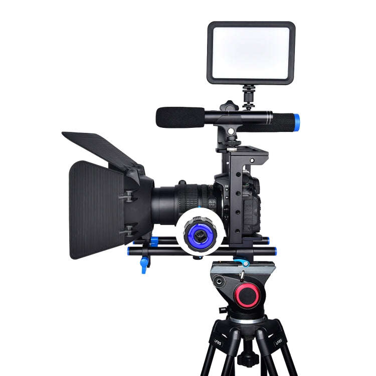 YELANGU YLG0107E Protective DSLR Camera Cage Stabilizer / Top Handle Set(Black)