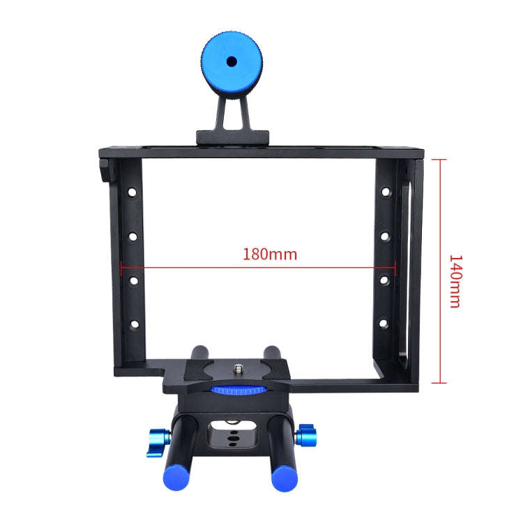 YELANGU YLG0107E Protective DSLR Camera Cage Stabilizer / Top Handle Set(Black)