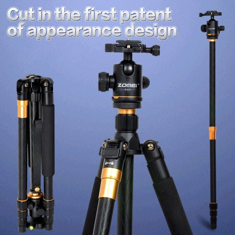 ZOMEI Z688 Portable Professional Travel Magnesium Alloy Material Tripod Monopod with Ball Head fo...