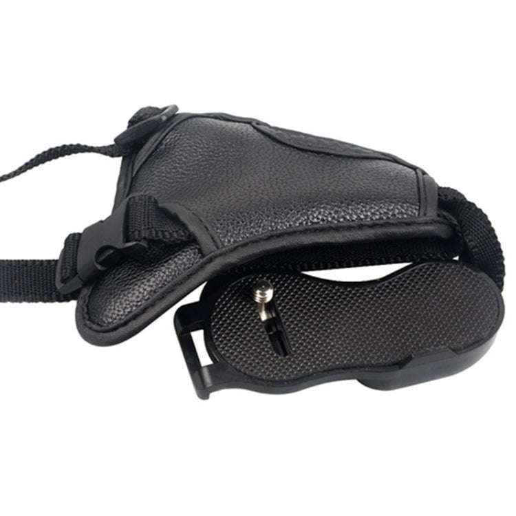 Hand Grip Soft PU Leather Wrist Strap for Nikon / Canon / Sony Camera