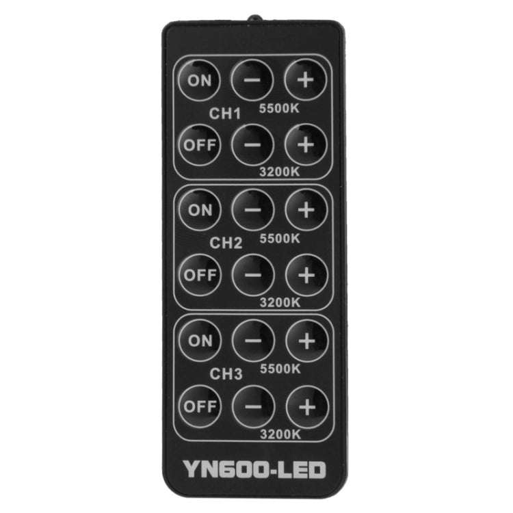 YONGNUO YN600L 600 LED 5500K Color Temperature Adjustable LED Video Light for Canon / Nikon / Son...
