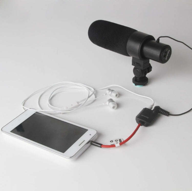 Aputure 3.5mm Audio Y Male to 2 Female Headset Mic Splitter Cable