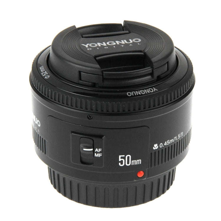 YONGNUO 50mm F1.8 Standard Prime Lens for Canon Camera