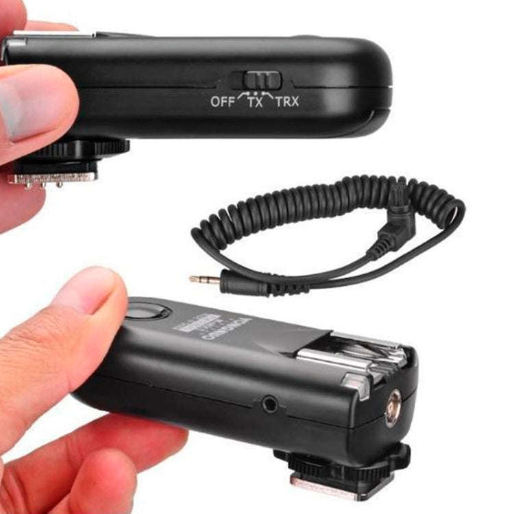2 PCS YONGNUO RF603N II FSK 2.4GHz Wireless Flash Trigger with N1 Shutter Connecting Cable