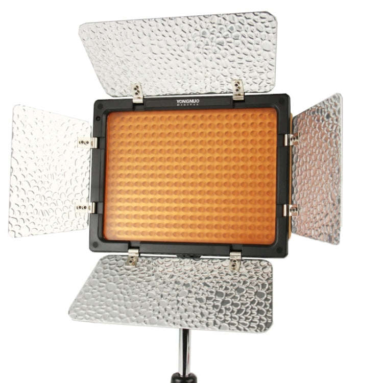YONGNUO 300 LEDs Pro LED Studio Video Light for Canon / Nikon / Sony Camcorder DSLR (YN300)(Black)