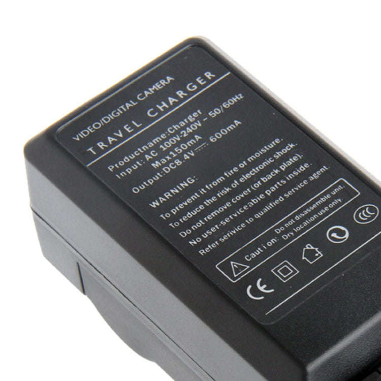 Digital Camera Battery Car Charger for Panasonic BCF10 / BCK7E(Black)