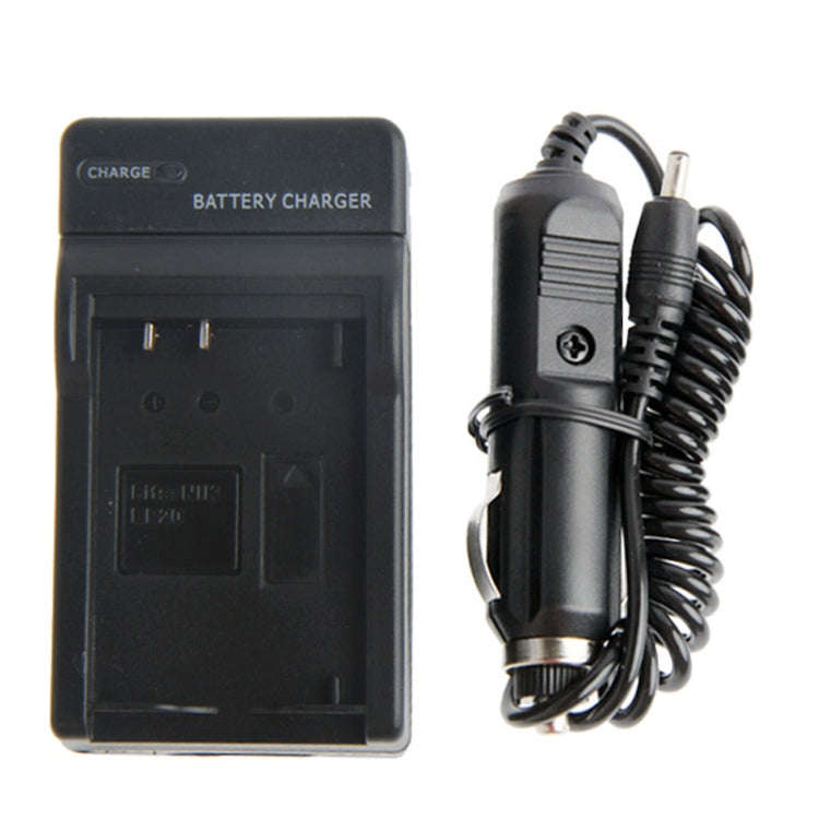 2 in 1 Digital Camera Battery Travel & Car Charger for Panasonic Lumix DMC-LF1 (DMW-BCN10 Battery...