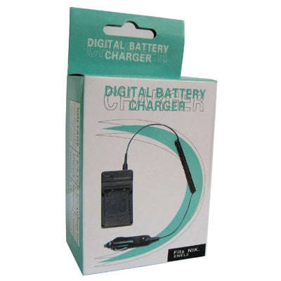 Digital Camera Battery Charger for NIKON ENEL2(Black)