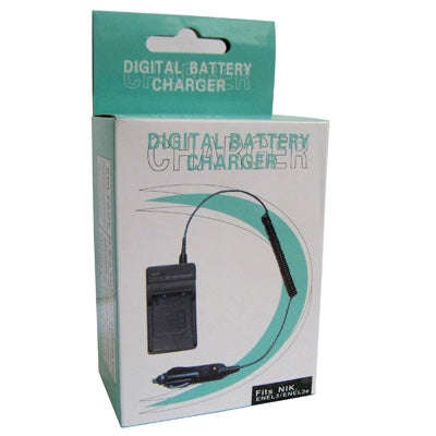 Digital Camera Battery Charger for NIKON ENEL3/ ENEL3e(Black)