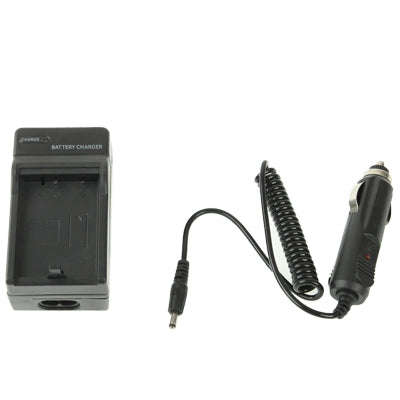 Digital Camera Battery Car Charger for Fujifilm NP-950(Black)