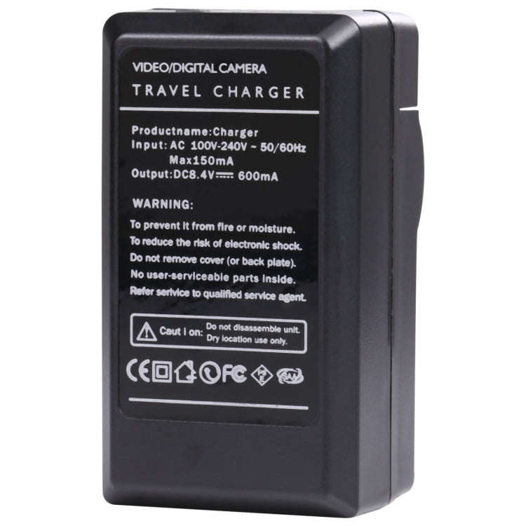 Digital Camera Battery Car Charger for OLYMPUS BLN1(Black)