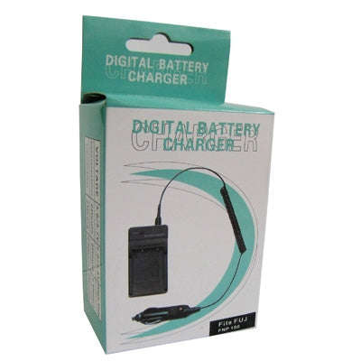 Digital Camera Battery Charger for FUJI FNP150(Black)
