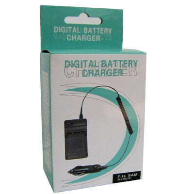 Digital Camera Battery Charger for Samsung SLB-0837(B)(Black)