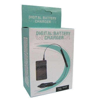 Digital Camera Battery Charger for Samsung SB-LH82(Black)