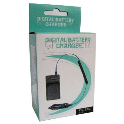 Digital Camera Battery Charger for Samsung 07A(Black)