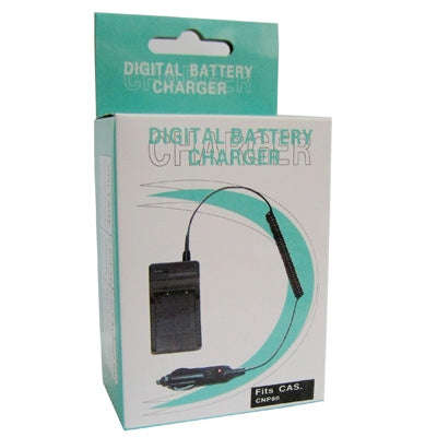 Digital Camera Battery Charger for CASIO CNP-60(Black)