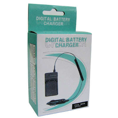 Digital Camera Battery Charger for Konica Minolta NP200(Black)
