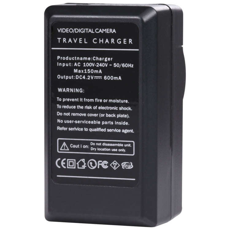 Digital Camera Battery Car Charger for JVC VG121UT(Black)