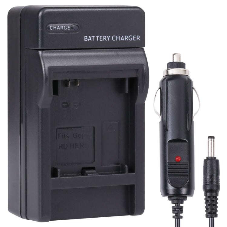 Digital Camera Battery Smart Charger with Power Plug & Car Charger Travelling Set for Gopro HD HE...