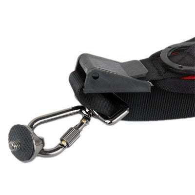 Anti-Slip Elastic Neoprene Quick Sling Strap for Camera (Red)
