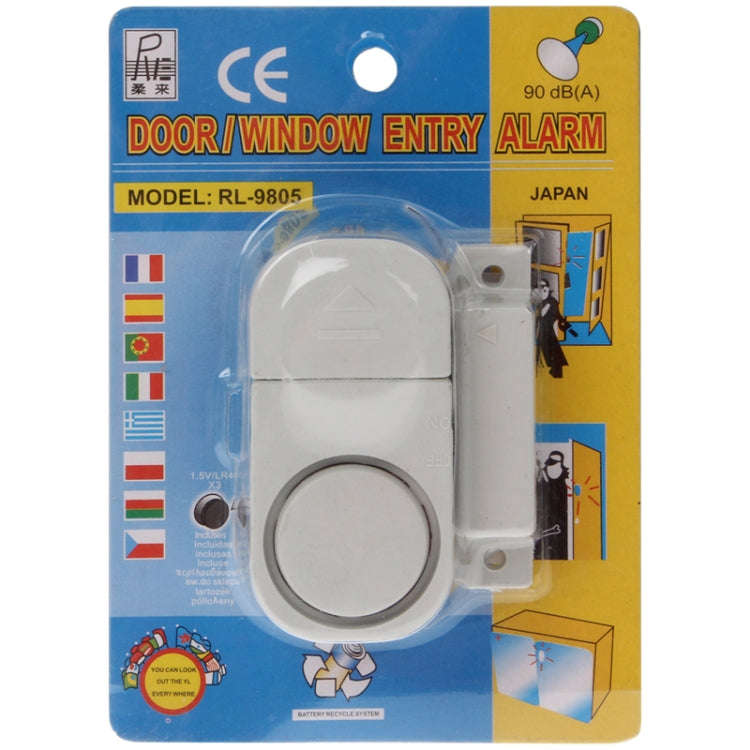 Magnetic Sensor Alarm Door Window Security System, RL-9805