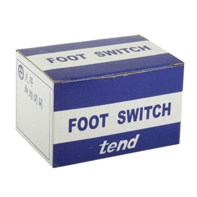 AC 250V 10A Metal Case Nonslip Foot Treadle Switch (TFS-1)(Black)