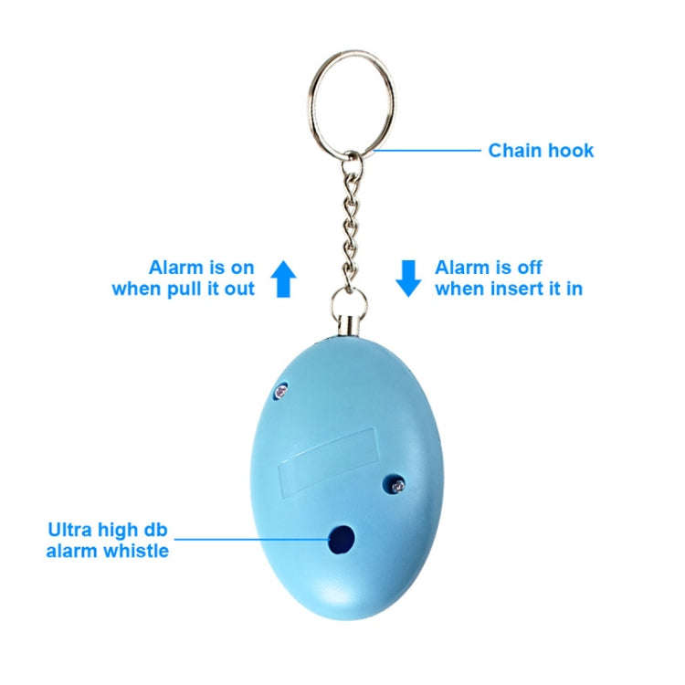 XD-FDQ Football Personal Alarm Safety Keychain(Light Blue)