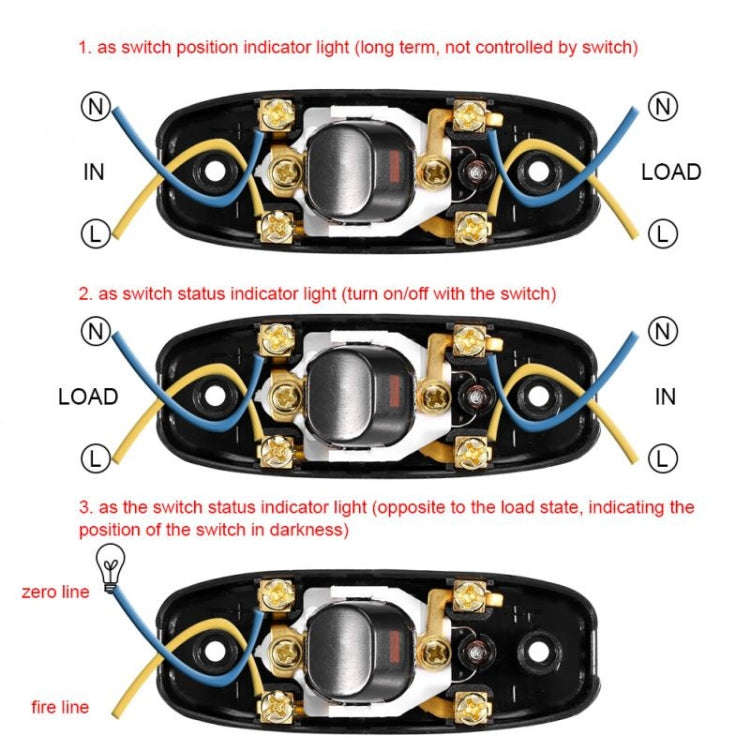GW320 DIY Water Resistant In-Line On / Off Cord Switch, 2 Pcs in One Packaging, the Price is for ...