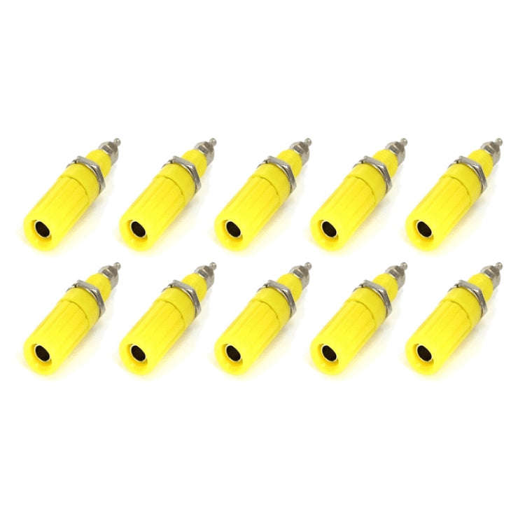 20 in 14mm DIY Binding Post Terminals, M3x45(Yellow)