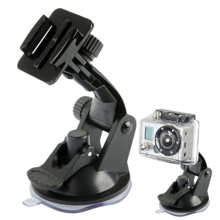 ST-17 Car Mount Dashboard & Windshield Vacuum Suction Cup for GoPro, Insta360, DJI and Other Acti...
