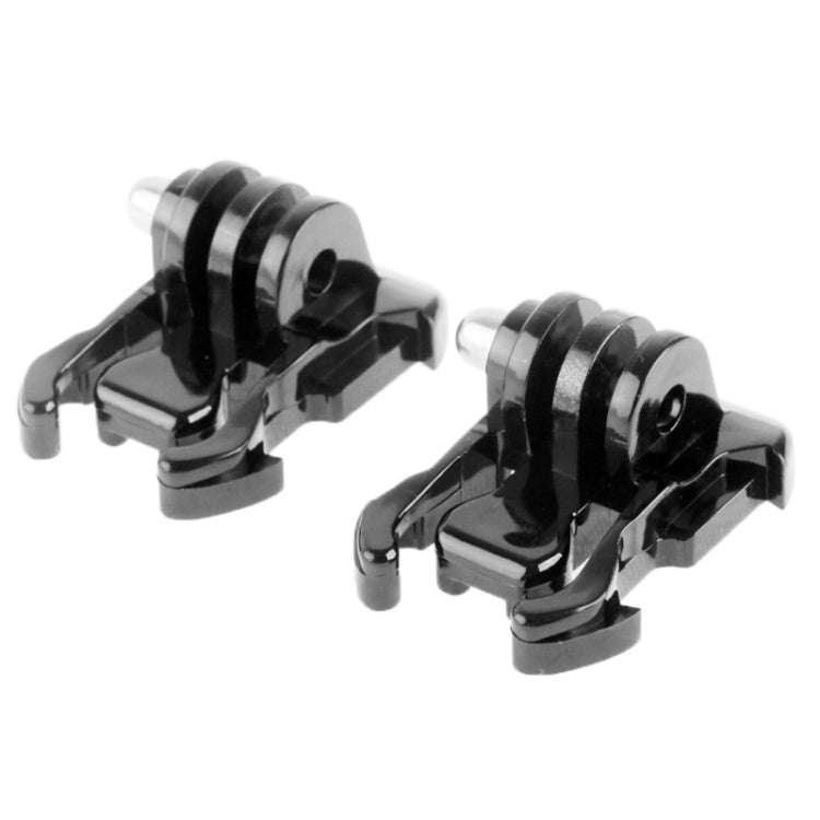 10 PCS ST-06 Basic Strap Mount Surface Buckle for GoPro, Insta360, DJI and Other Action Cameras(B...