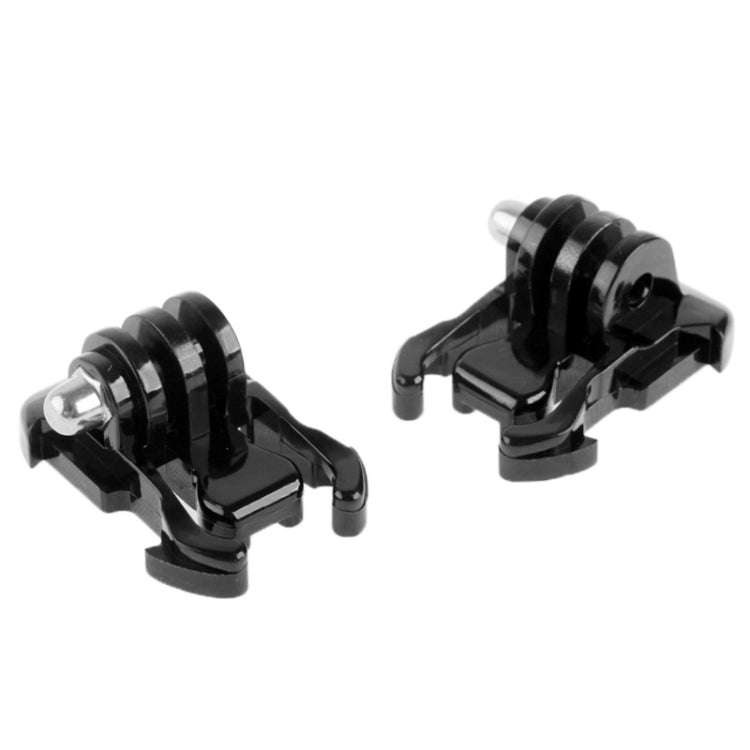 10 PCS ST-06 Basic Strap Mount Surface Buckle for GoPro, Insta360, DJI and Other Action Cameras(B...