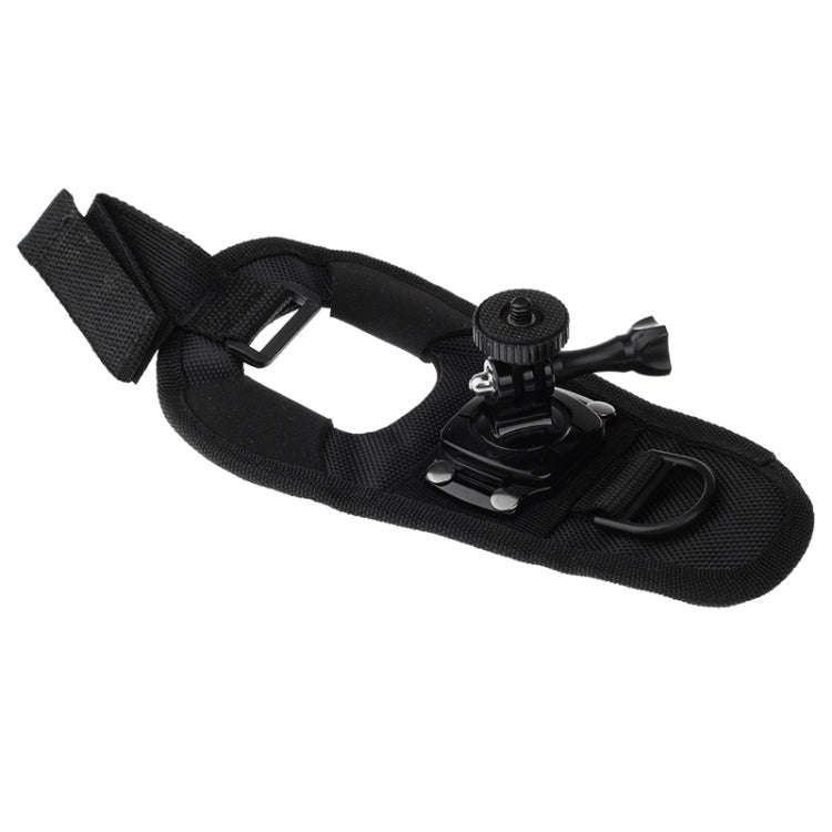 360 Degree Rotation Glove Style Strap Mount Wrist Strap Palm Holder with Screw and Adapter for Xi...