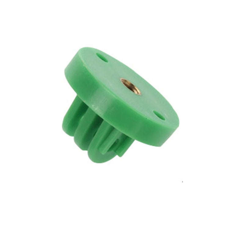 GP267 Camcorder Mount Adapter to Tripod Stand for GoPro HERO6/ 5 /5 Session /4 /3+ /3 /2 /1(Green)