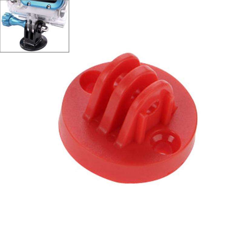 GP267 Camcorder Mount Adapter to Tripod Stand for GoPro HERO6/ 5 /5 Session /4 /3+ /3 /2 /1(Red)