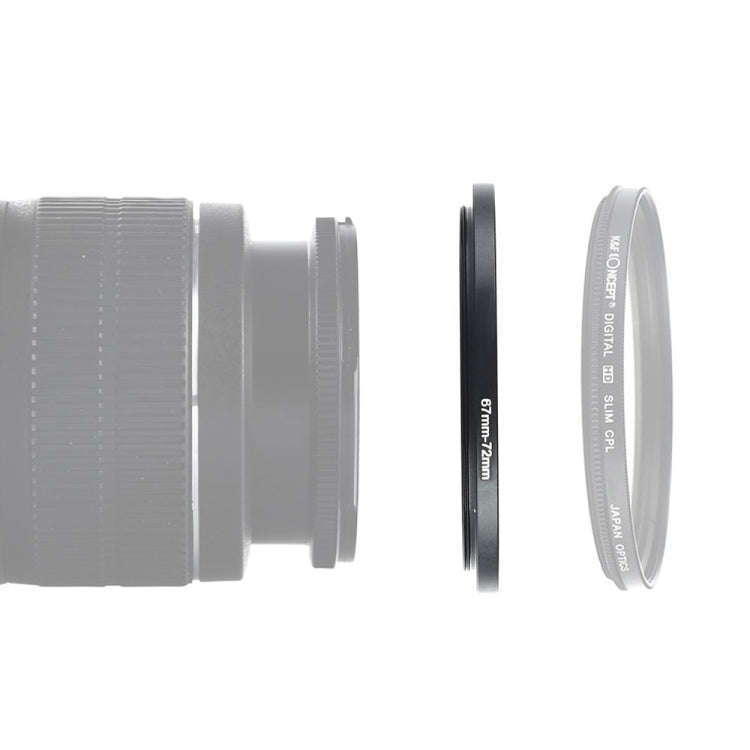 67mm-72mm Lens Stepping Ring(Black)
