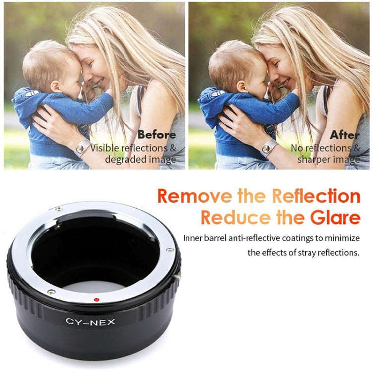 CY-NEX Lens Mount Stepping Ring(Black)