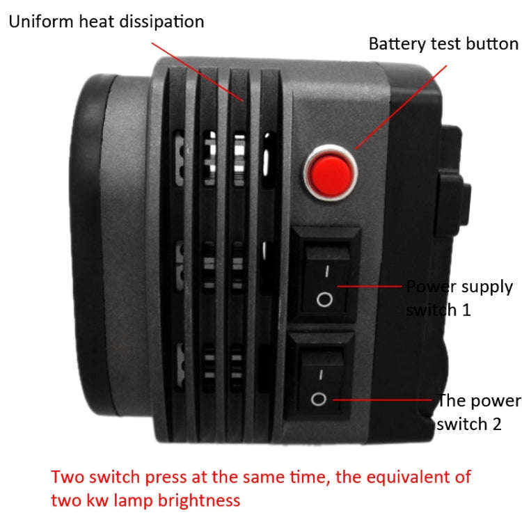 ZF-2000 2 LED Video Light for Camera / Video Camcorder