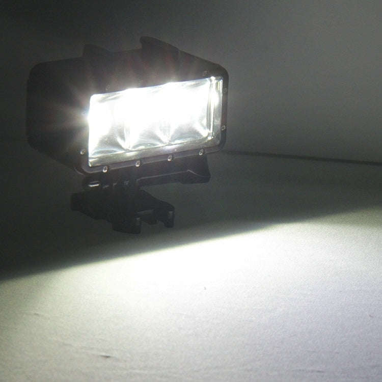 30M Waterproof Video Light 3 Modes Flashlight with Base Mount & Screw for GoPro, Insta360, DJI an...