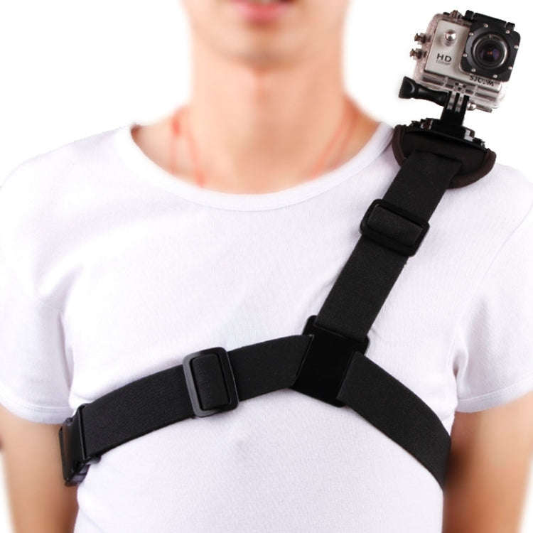 360 Degree Rotary Special Sports Single Shoulder DV Chest Belt for GoPro, Insta360, DJI and Other...