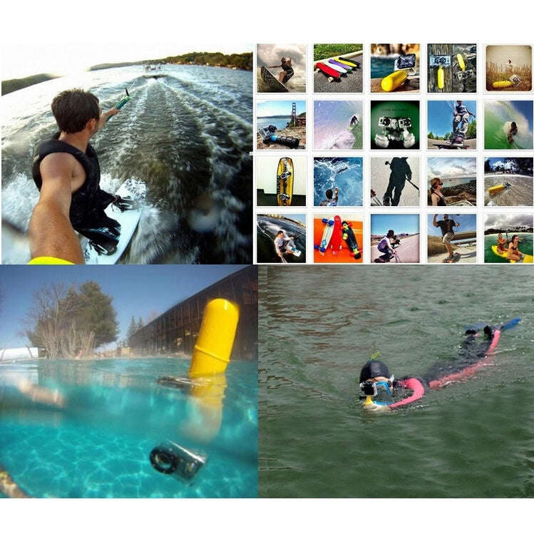 YKD-113 3 in 1 Selfie Stick Monopod + Floating Bobber Tripod Mount Set for GoPro, Insta360, DJI a...