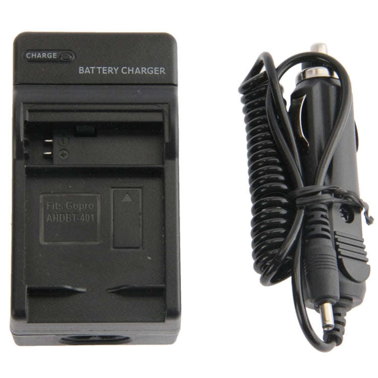 Digital Camera Battery Car Charger for GoPro HERO4 AHDBT-401