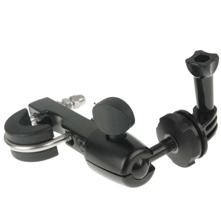Handlebar Seatpost Big Pole Mount Bike Moto Bicycle Clamp with Tripod Mount Adapter & Screw for G...
