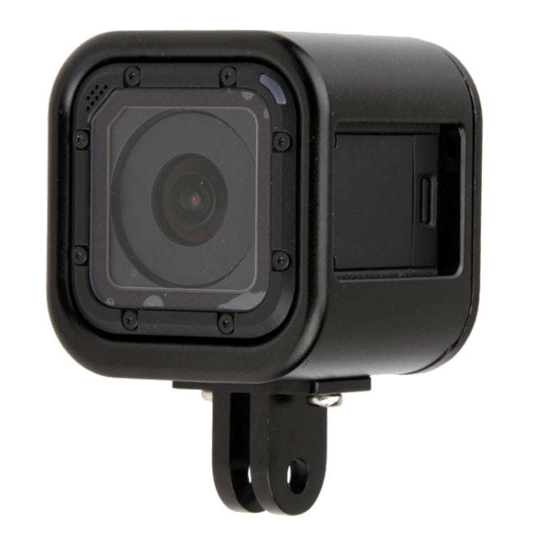 Housing Shell CNC Aluminum Alloy Protective Cage with Insurance Back Cover for GoPro HERO5 Sessio...