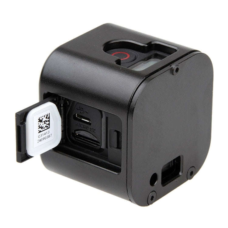 Housing Shell CNC Aluminum Alloy Protective Cage with Insurance Back Cover for GoPro HERO5 Sessio...