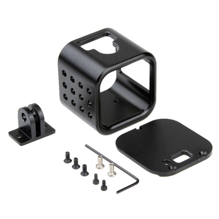 Housing Shell CNC Aluminum Alloy Protective Cage with Insurance Back Cover for GoPro HERO5 Sessio...