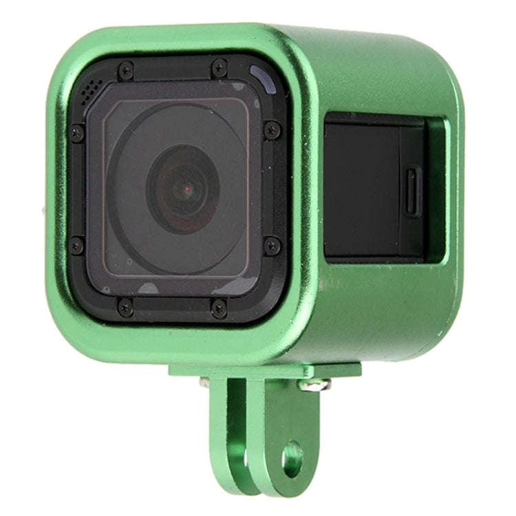 Housing Shell CNC Aluminum Alloy Protective Cage with Insurance Back Cover for GoPro HERO5 Sessio...