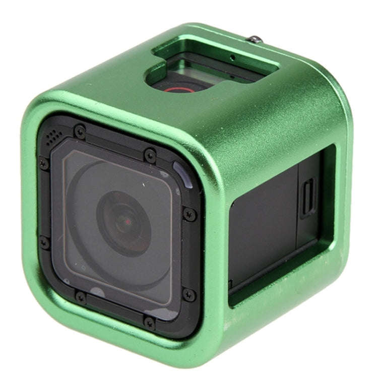 Housing Shell CNC Aluminum Alloy Protective Cage with Insurance Back Cover for GoPro HERO5 Sessio...