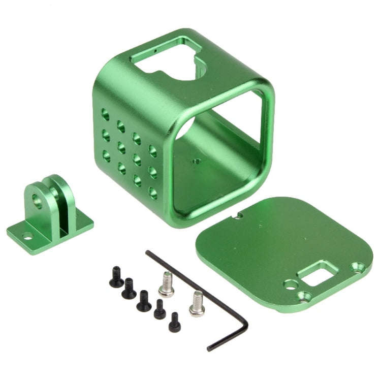 Housing Shell CNC Aluminum Alloy Protective Cage with Insurance Back Cover for GoPro HERO5 Sessio...