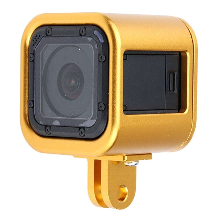 Housing Shell CNC Aluminum Alloy Protective Cage with Insurance Back Cover for GoPro HERO5 Sessio...